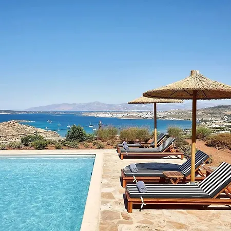 Hotel Platinum Paros - 2 Bedrooms - Turquoise - Sea View & Private Pool - Naoussa